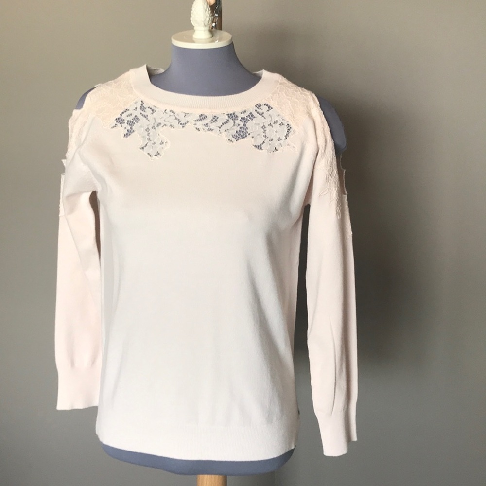 Top Shop light pink sweater